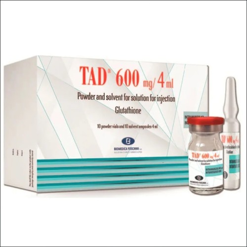 TAD-600 Glutathione – Injectable Antioxidant for Recovery, Detox & Liver Support