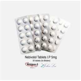 Nebivolol 5 mg (Nebimax-5) – 50 Tablets