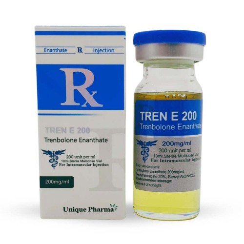 Trenbolone Enanthate 200mg/ml – Tren E 200 by Unique Pharma