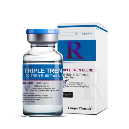 Triple Tren Blend 200mg/ml – Tren Acetate / Enanthate / Hex by Unique Pharma