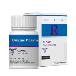 Clomid 25 mg (Clomiphene Citrate) – Unique Pharma
